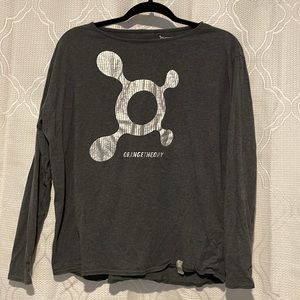 Orangetheory Grey 3/4 length Sleeve -Size Med